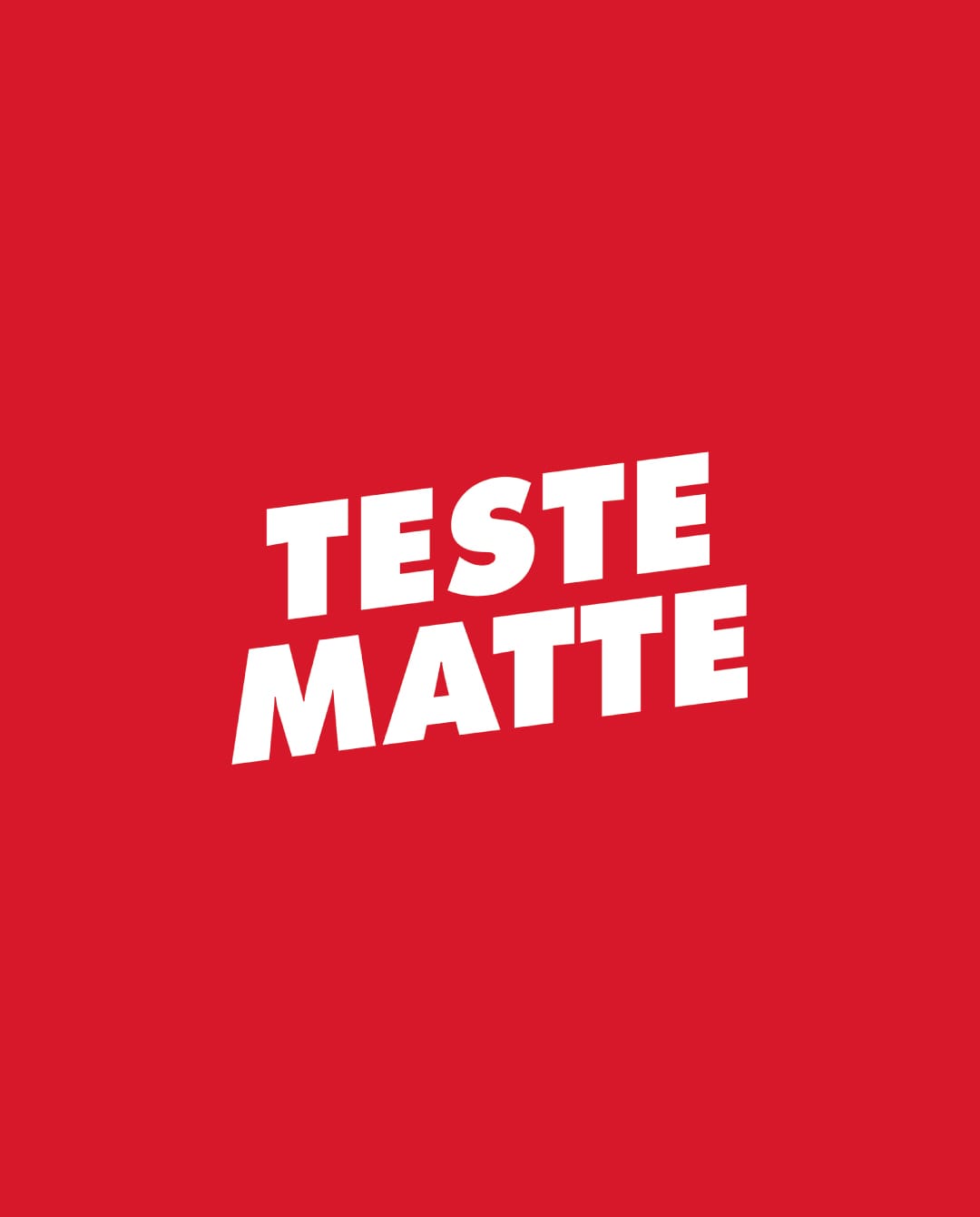 Teste Matte Parrucchieri